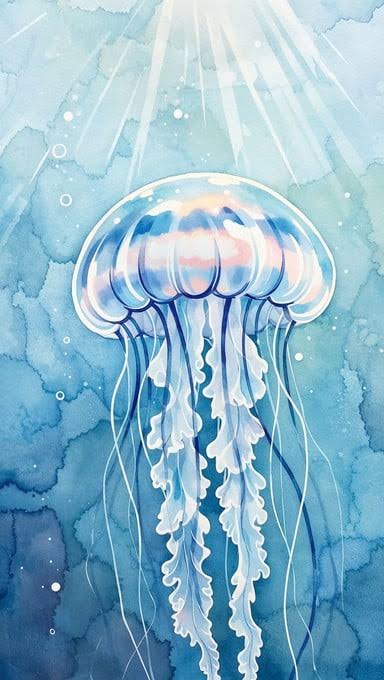 fluffy jellyfish