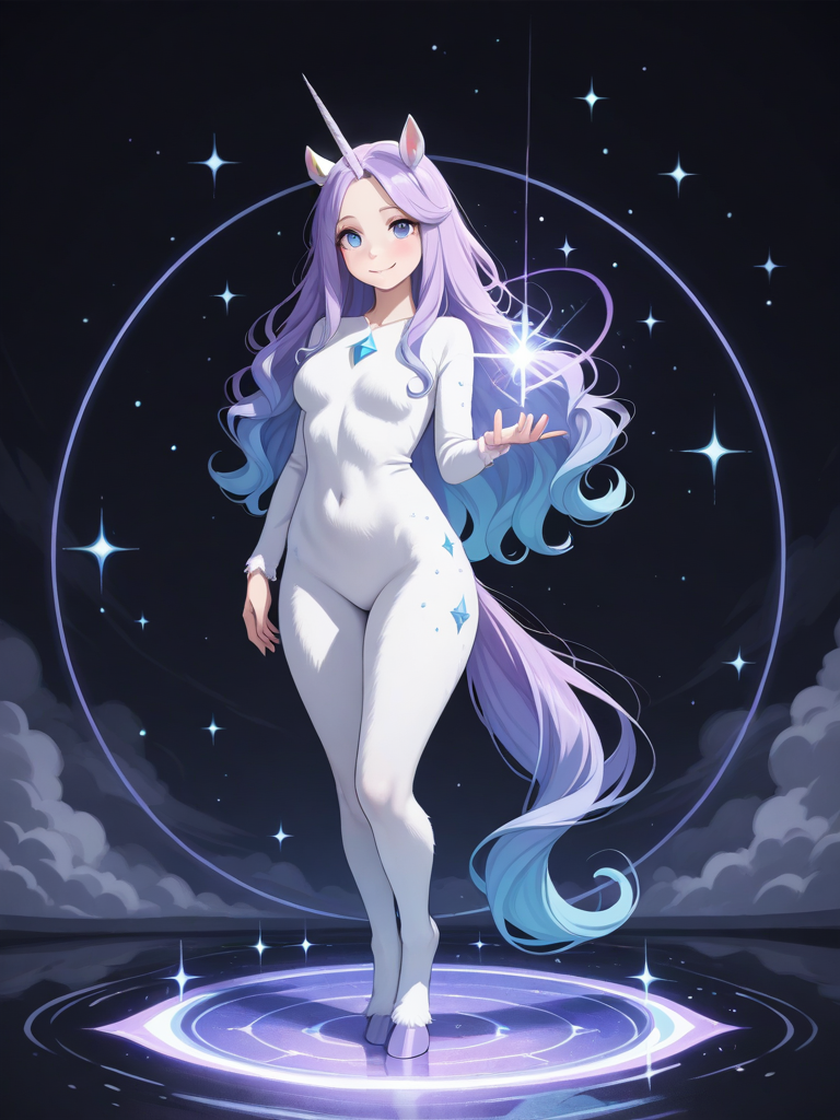 sparkly unicorn