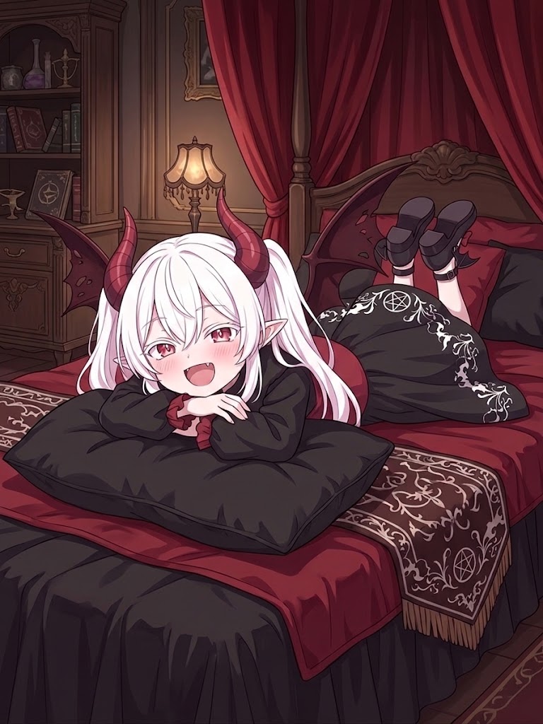 Dark Tiny Demo Girl