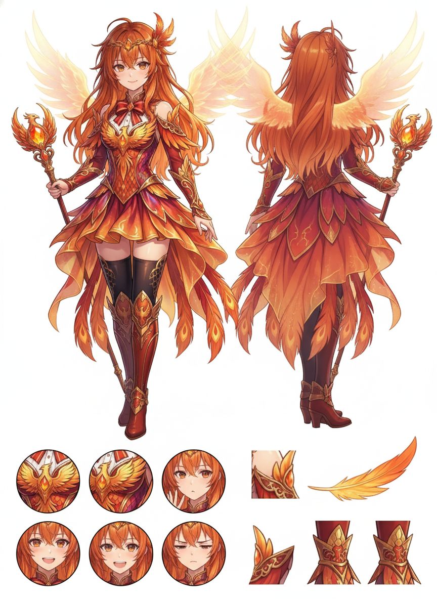 Maya Morran, Phoenix magical girl