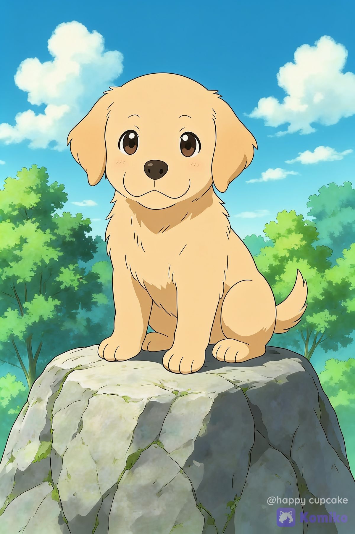 Baby Golden Puppy