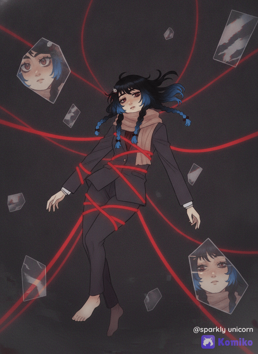 fell into a dark hole