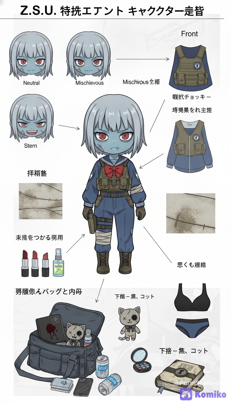 [OC] Z.S.U. Special Unit-Olga
