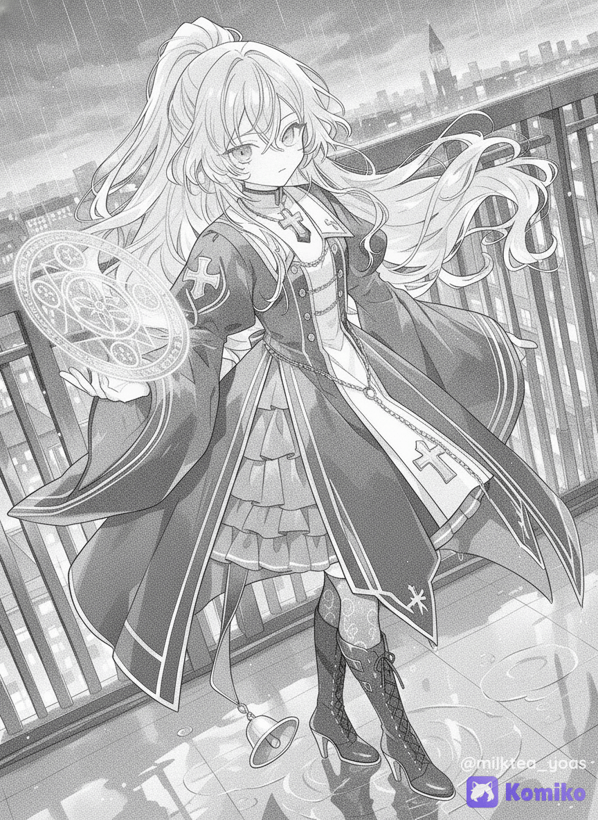 manga style lucia