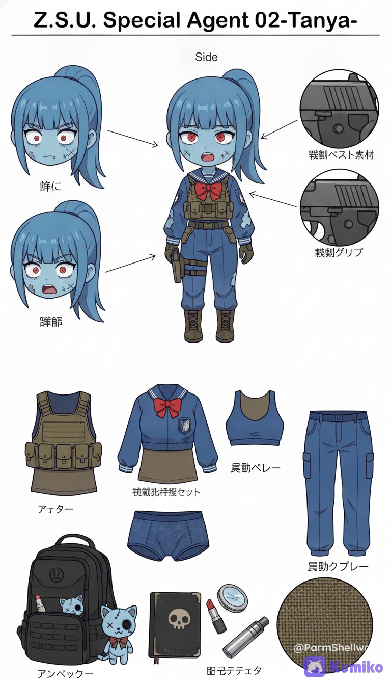 [OC] Z.S.U. Special Unit-Tanya