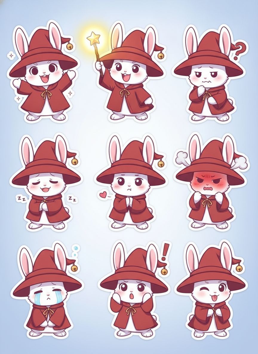 Hazel stickers!