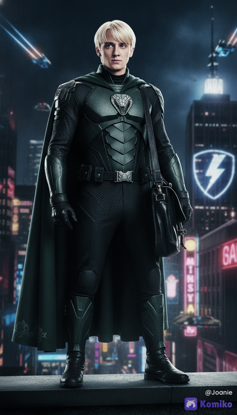New Harry Potter movie hero Black Viper (Drago Malfoy)