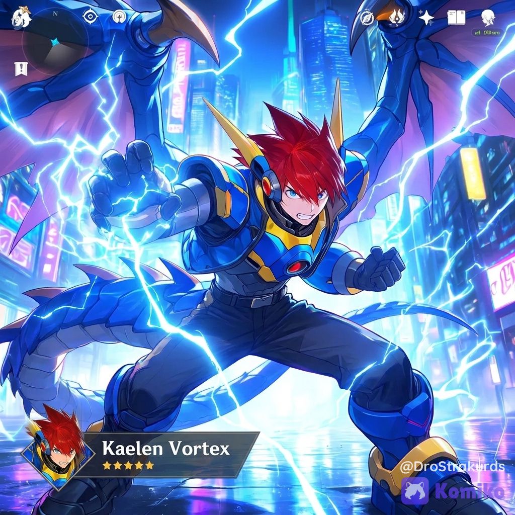 Kaelen Vortex's Genshin Skill