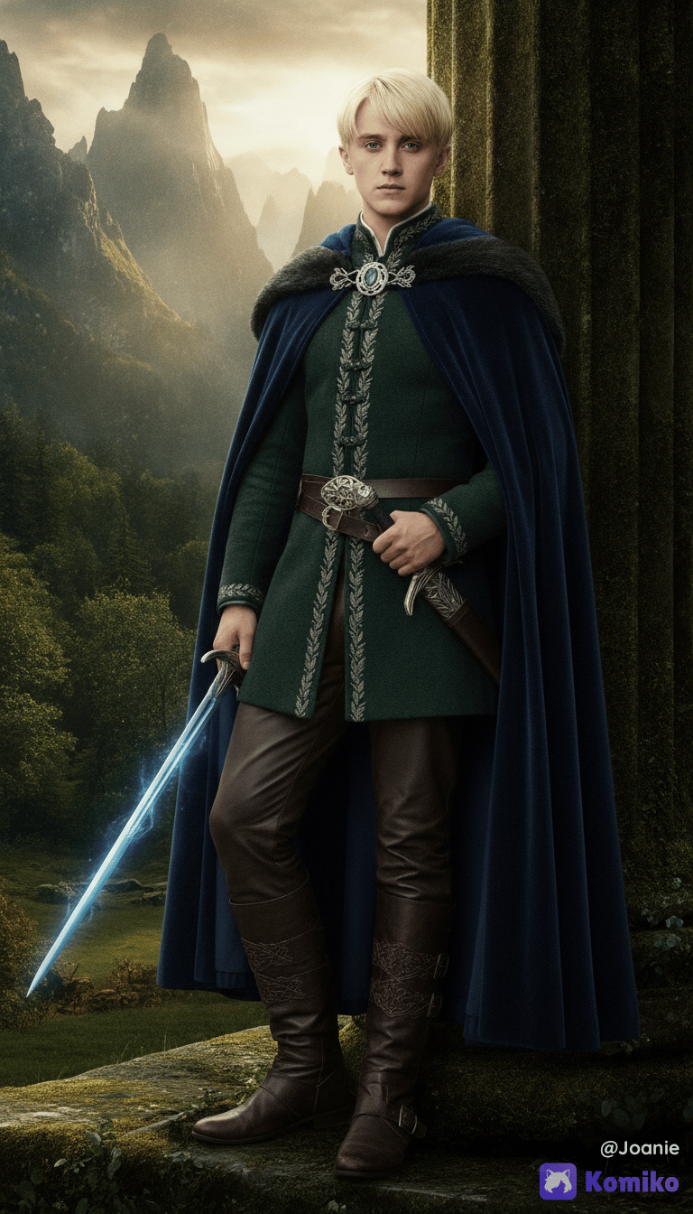 Drago Malfoy from Harry Potter in the lord of the ring