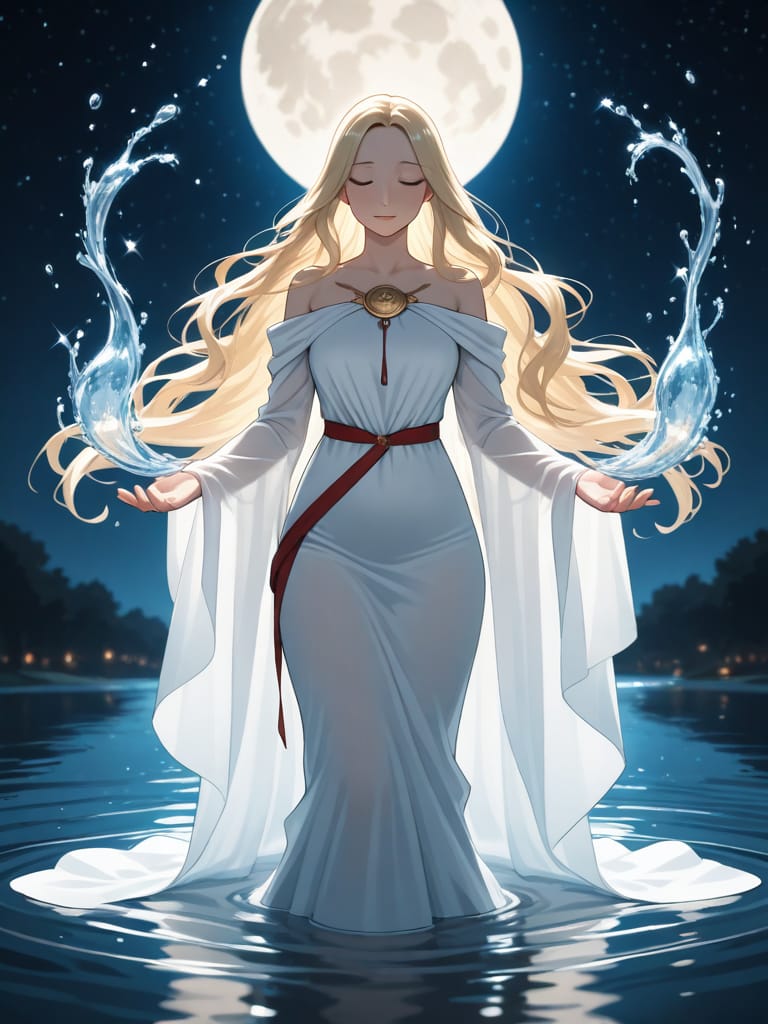 Malia la diosa de la luna