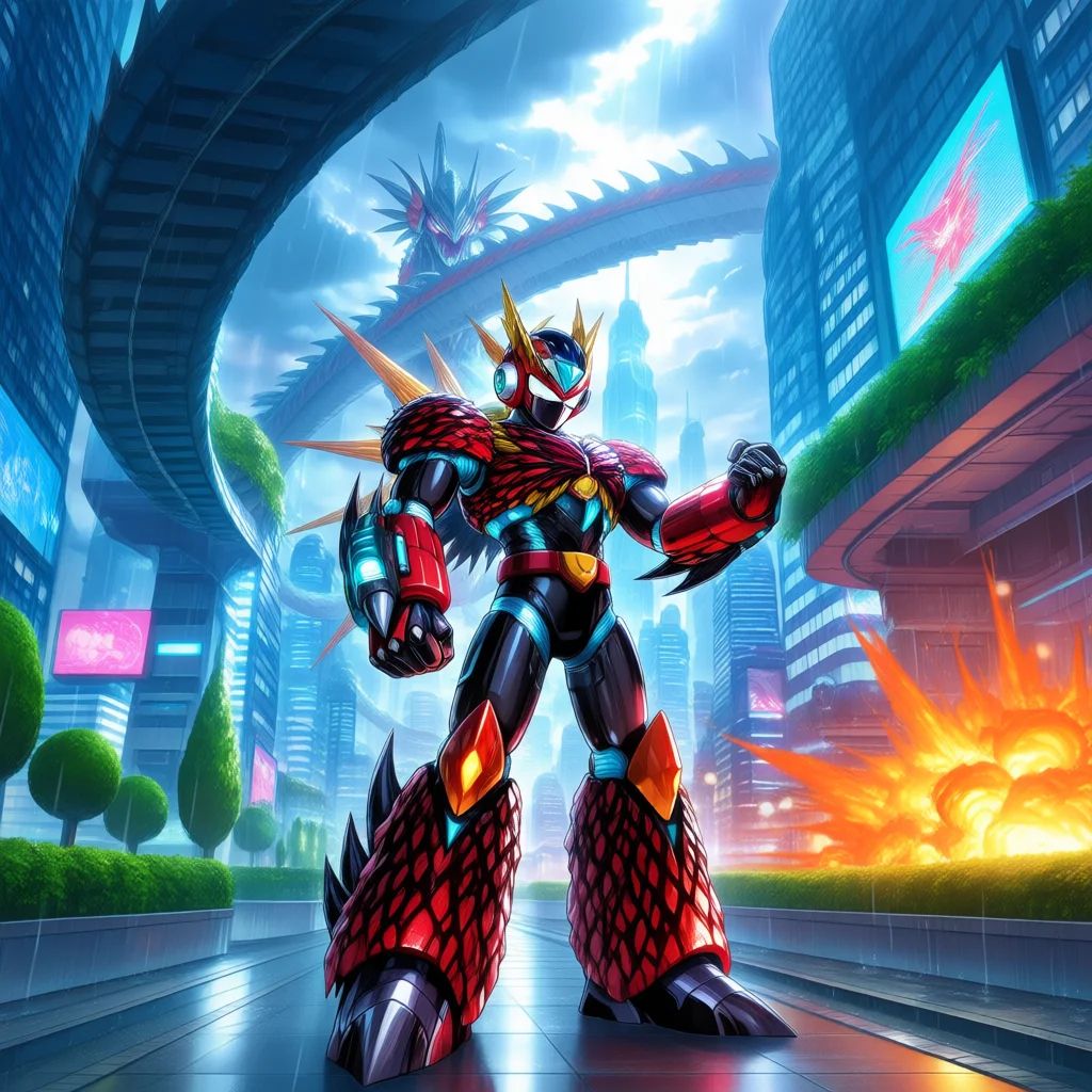 My New OC Warrior: Draconus Prime
