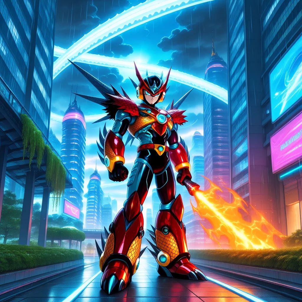 My New OC Warrior: Ignis Prime