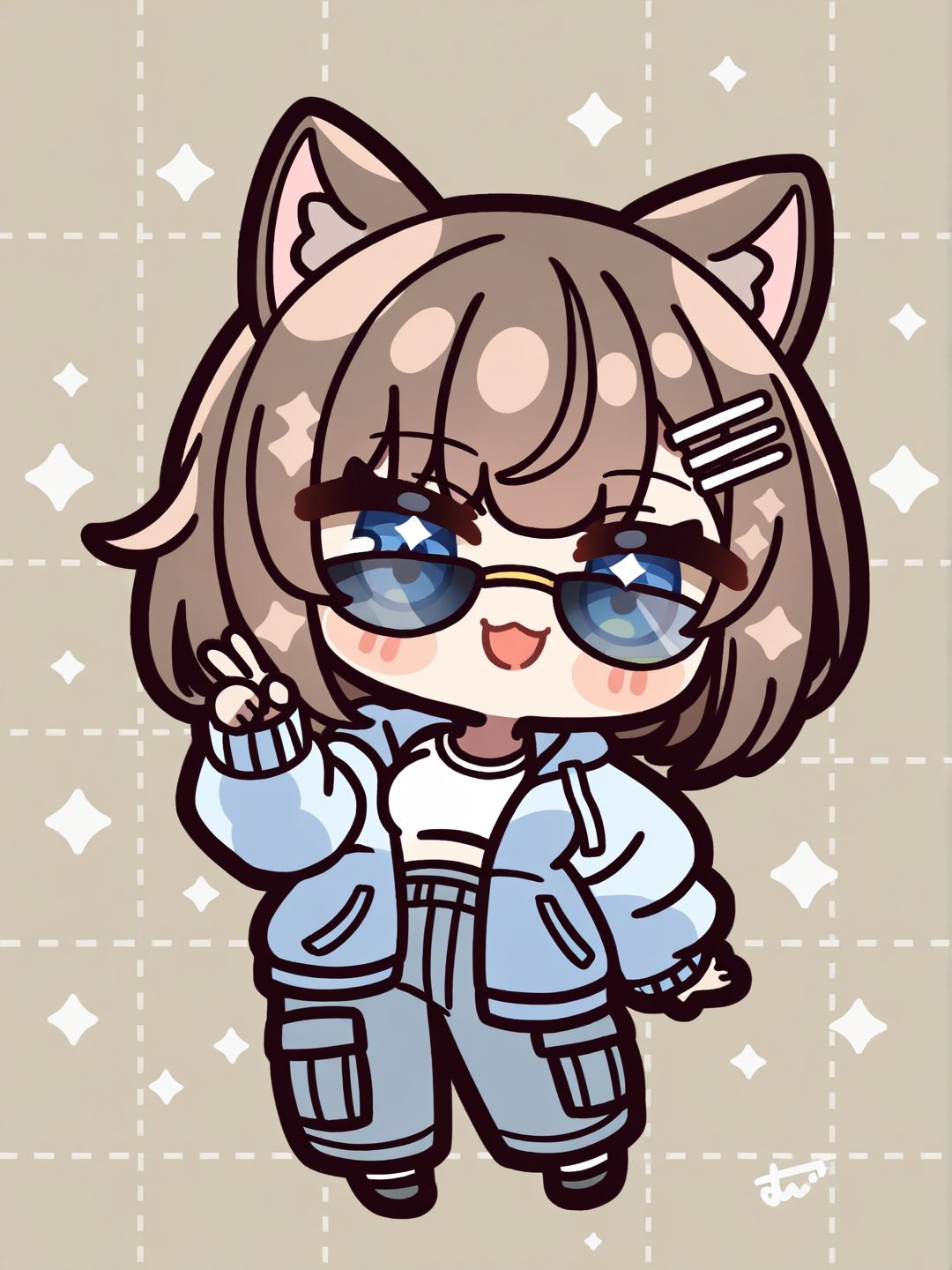CAT PLUSH LUNA