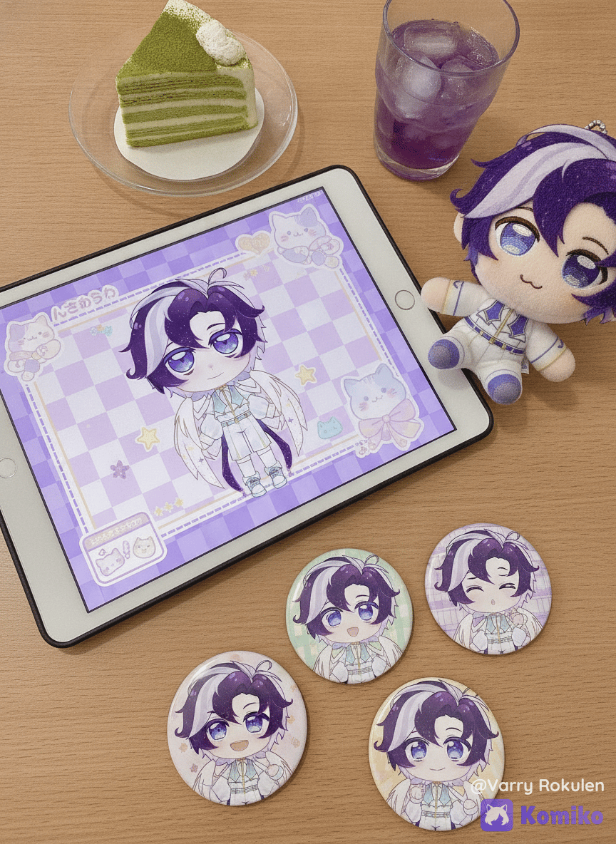 My new chibi vtube model🎉