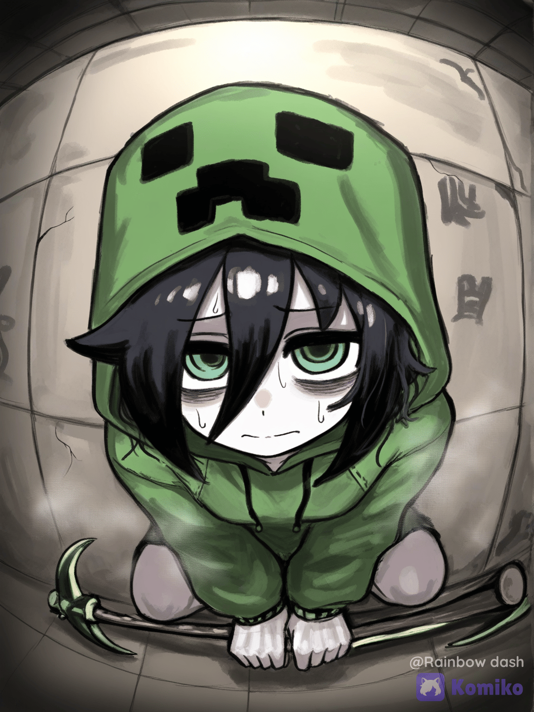 He wants to play Minecraft with you.