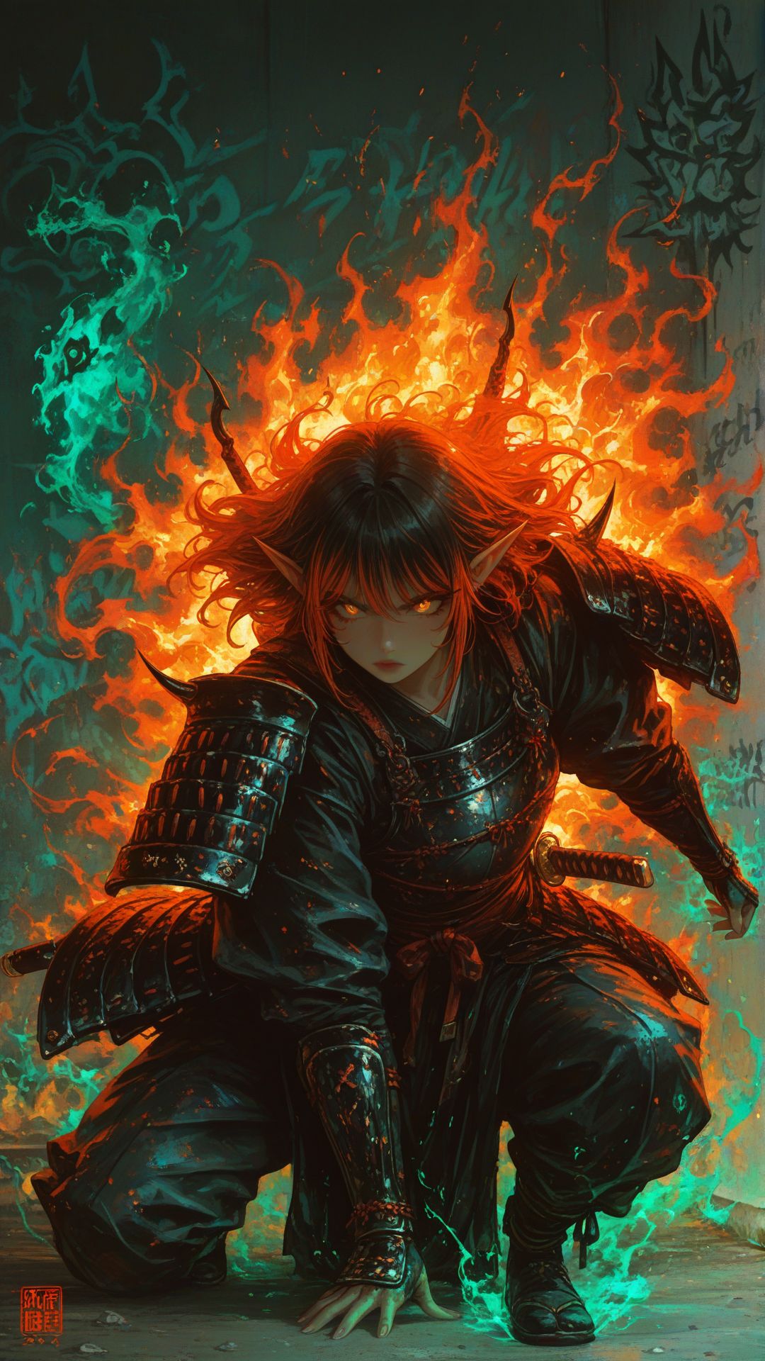 Summoning Jujutsu Flame of of the under world