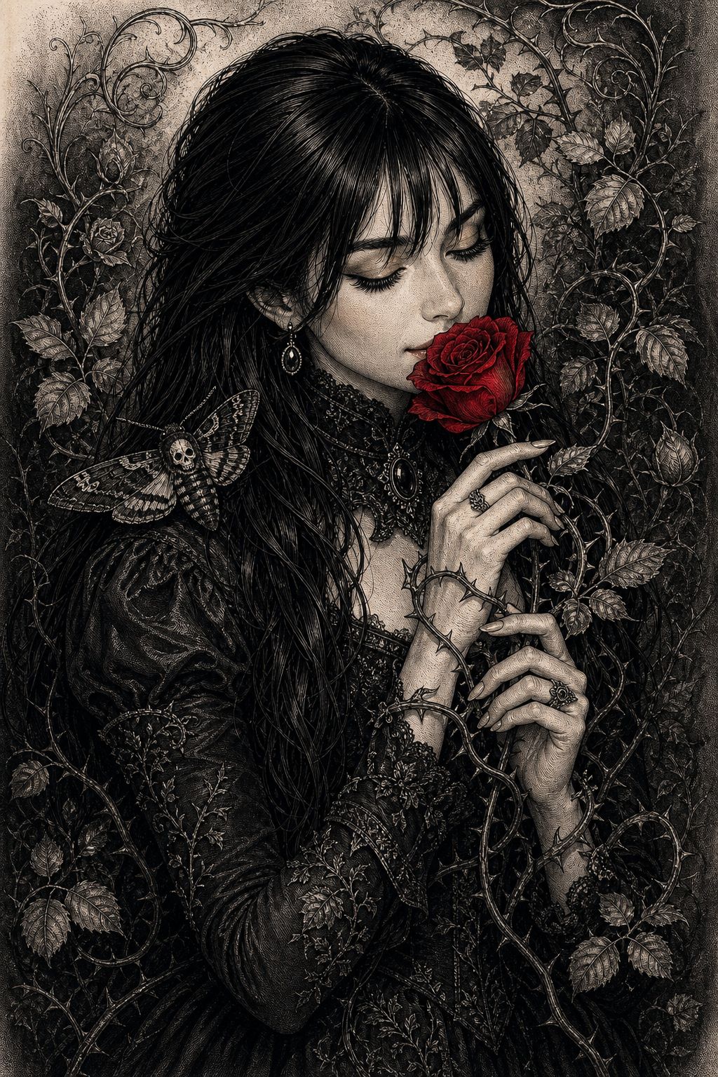 Where Beauty Grows Thorns 🌹