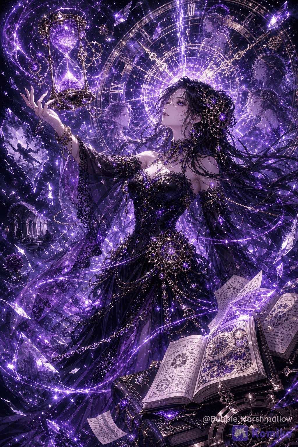 Time erased everything—except her⏳💜