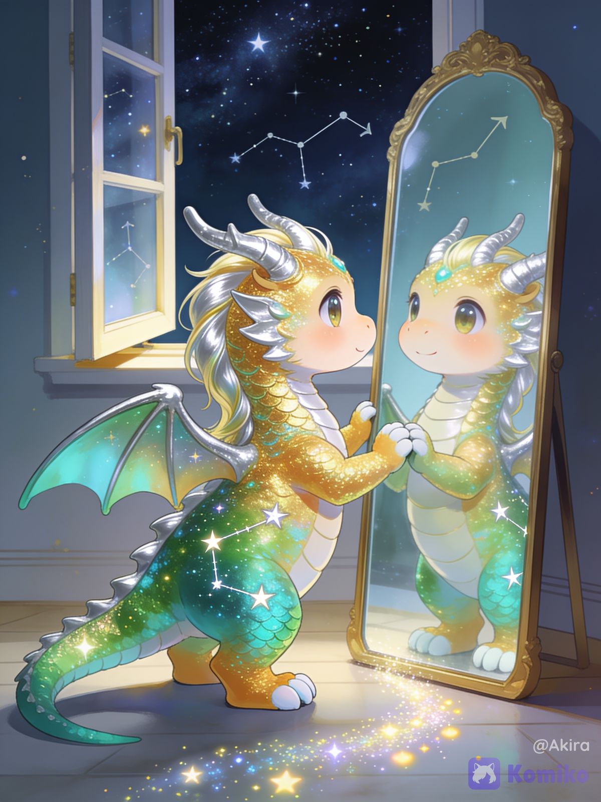 Cutes Dragons ♊️🌠 (Horoscope Gemini)