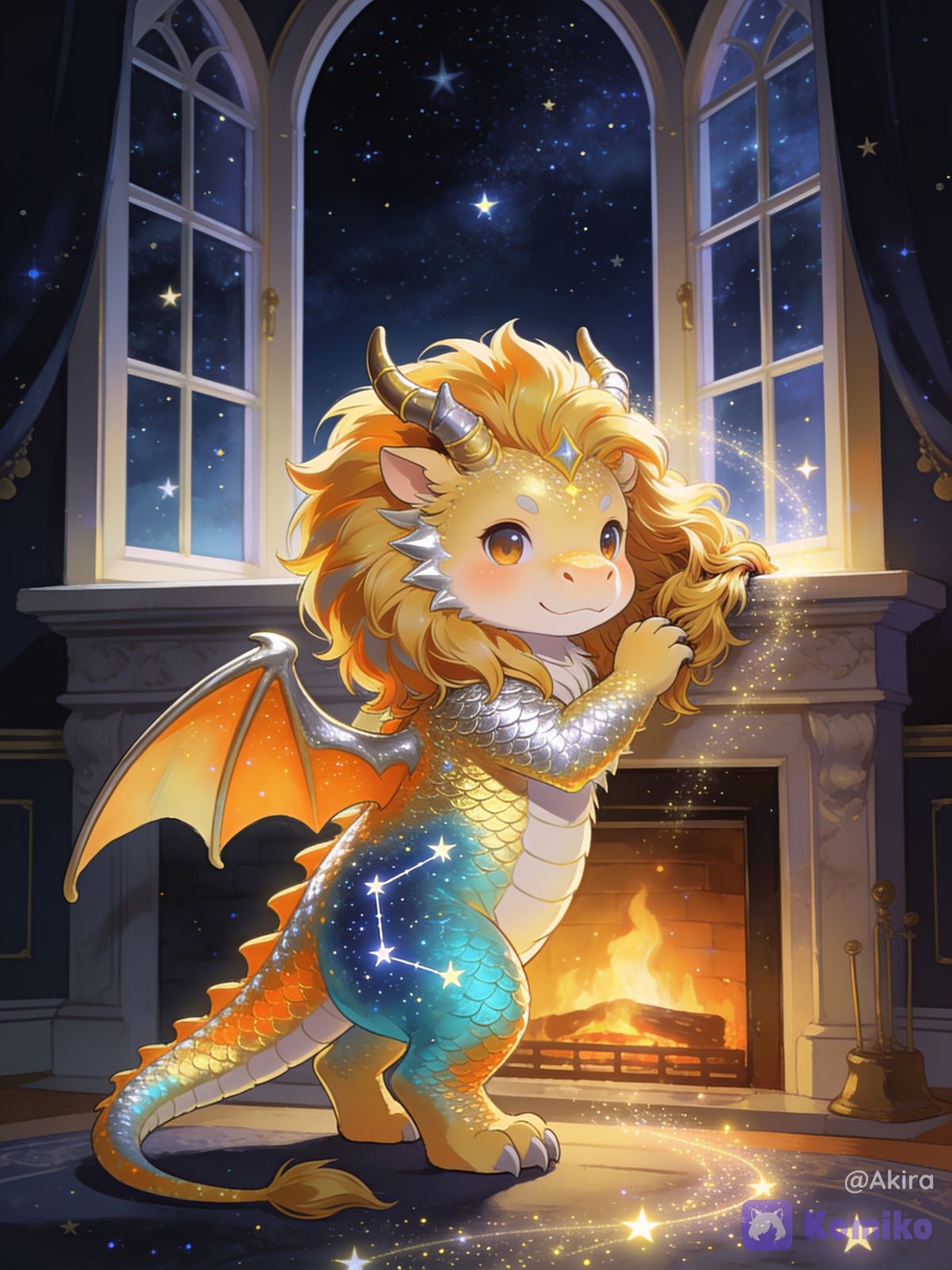 Cute Dragons ♌️🌠 (Horoscope Leo)