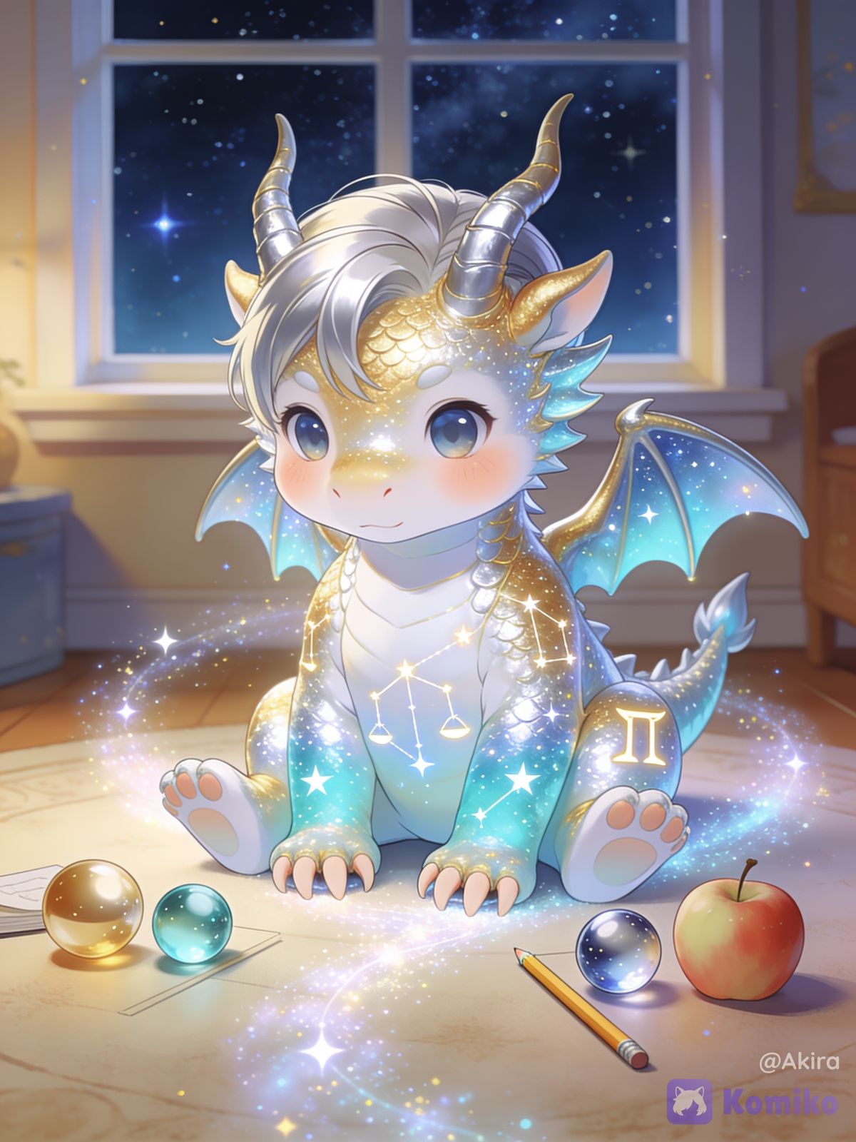 Cute Dragons ♎️🌠 (Horoscope Libra)