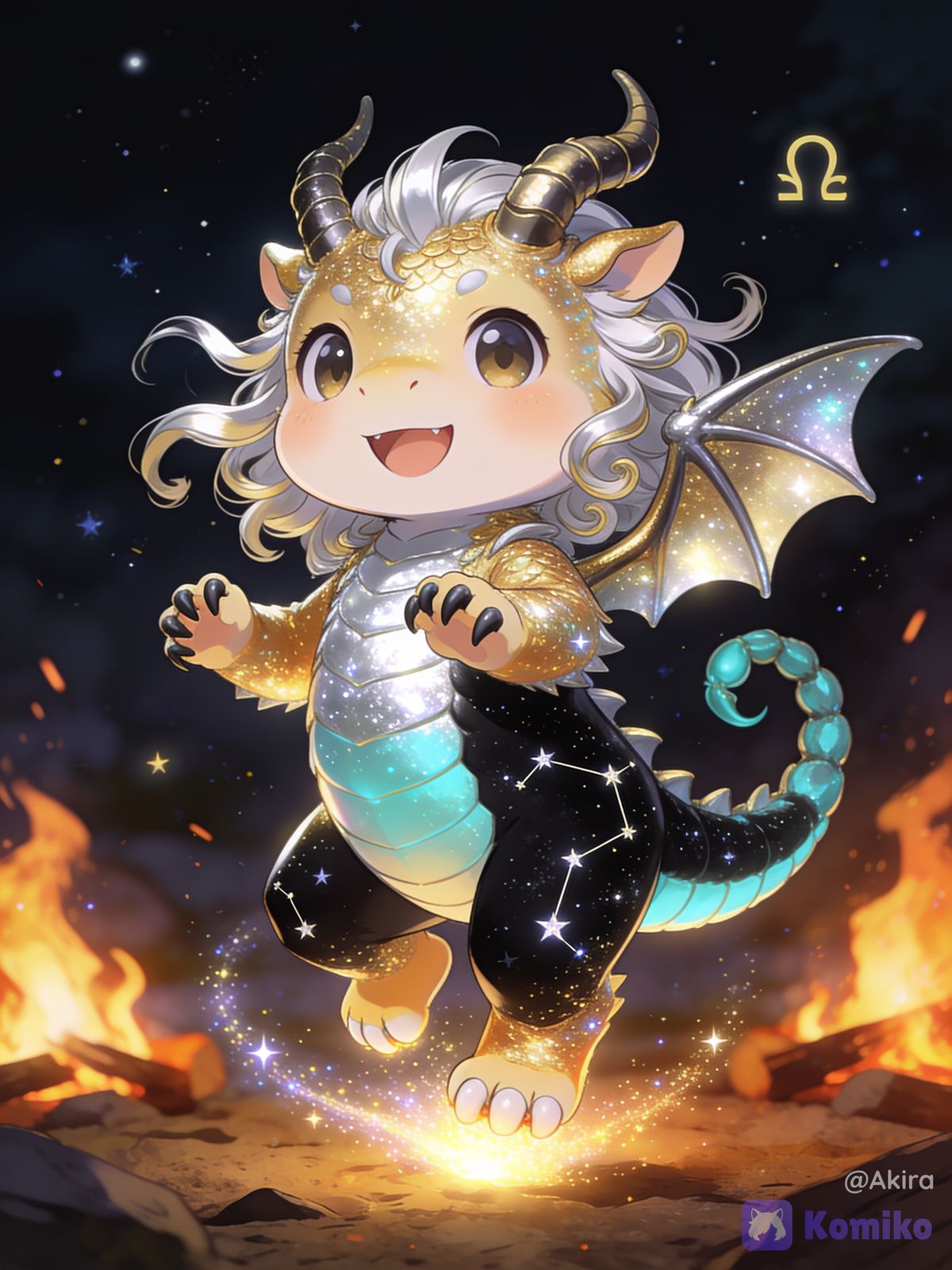 Cute Dragons ♏️🌠 (Horoscope Scorpio)