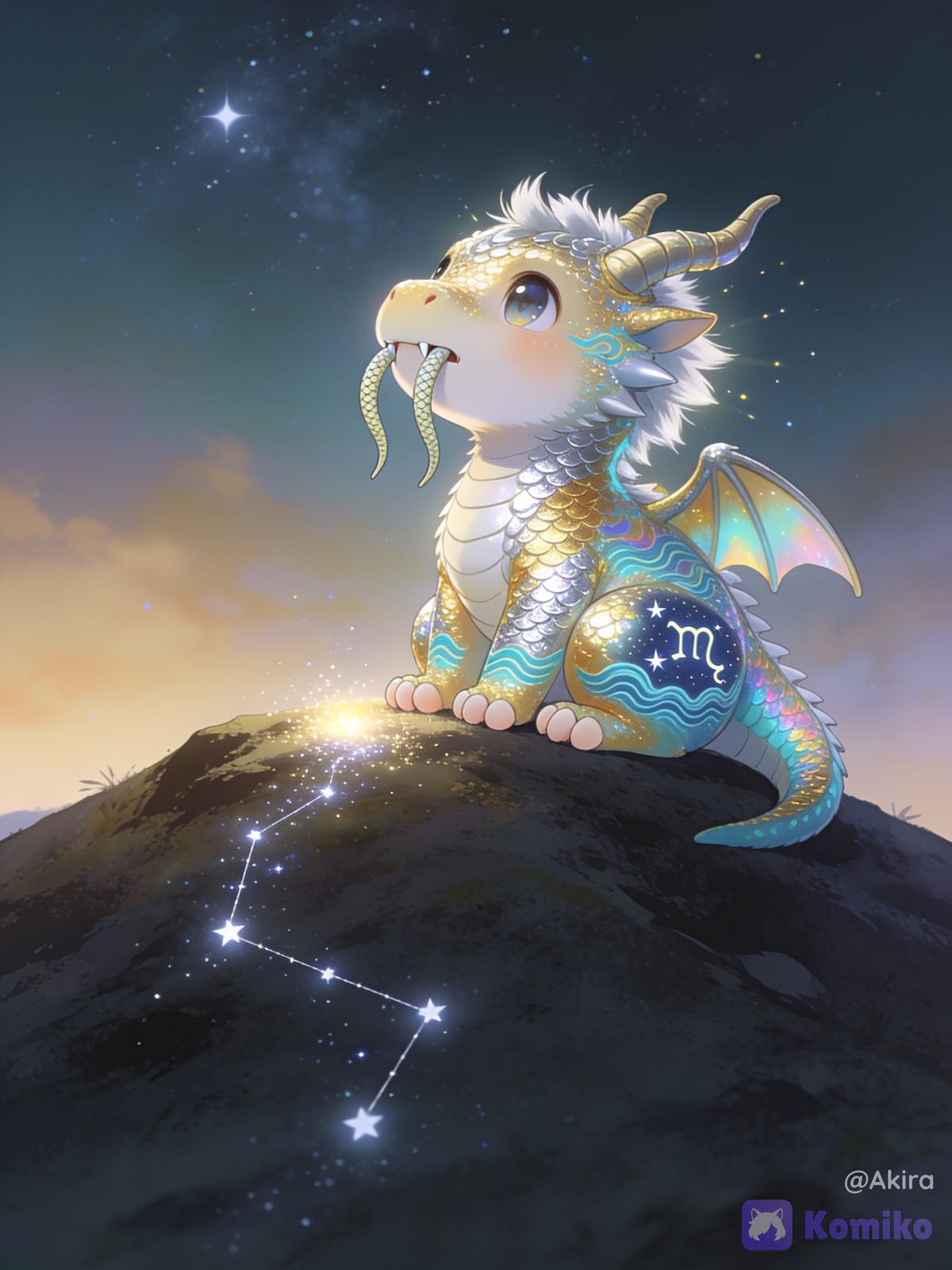 Cute Dragons ⛎️🌠 (Ophiuchus)