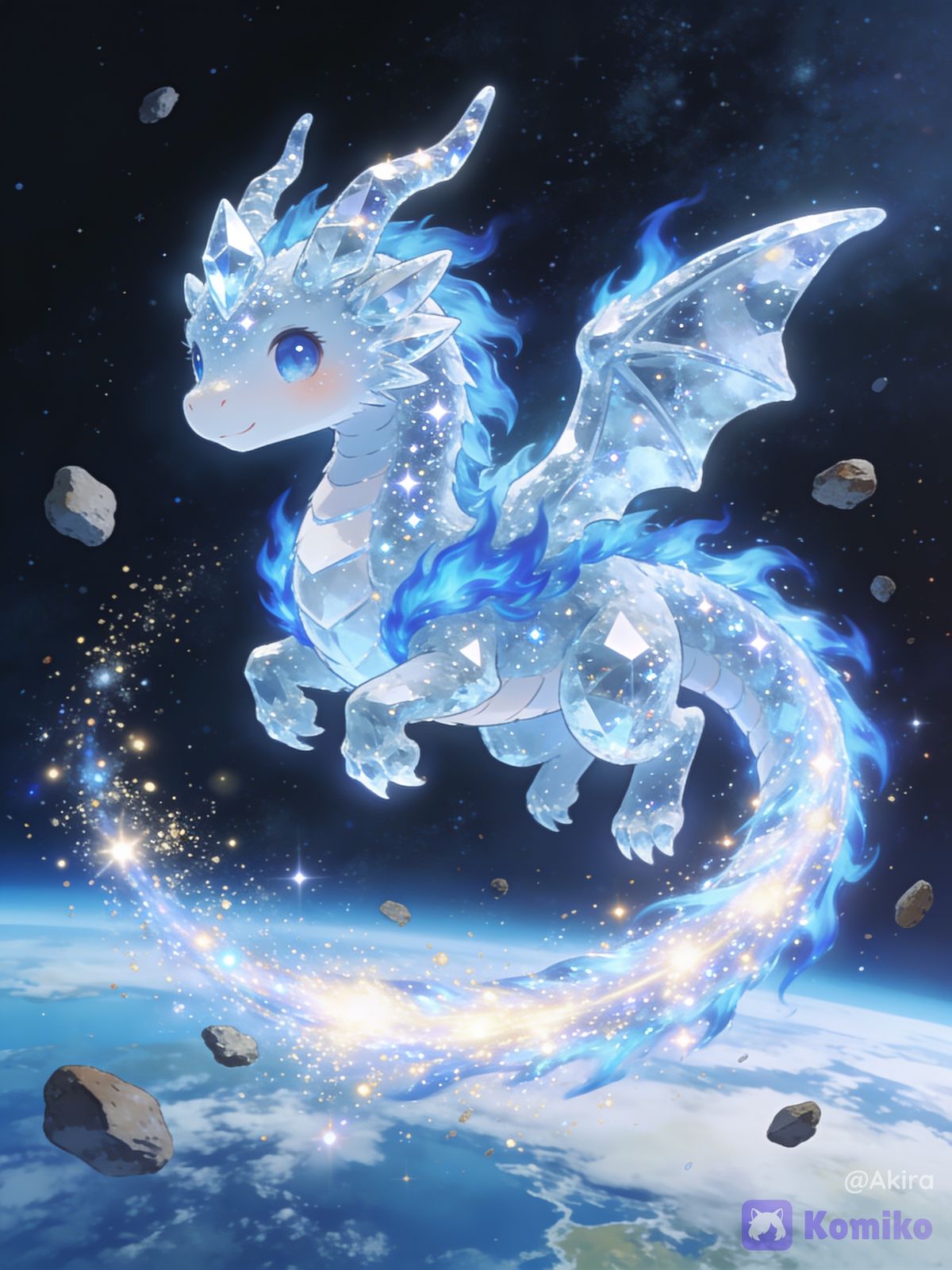 Cute Dragon ❄️☄️ (Comet)