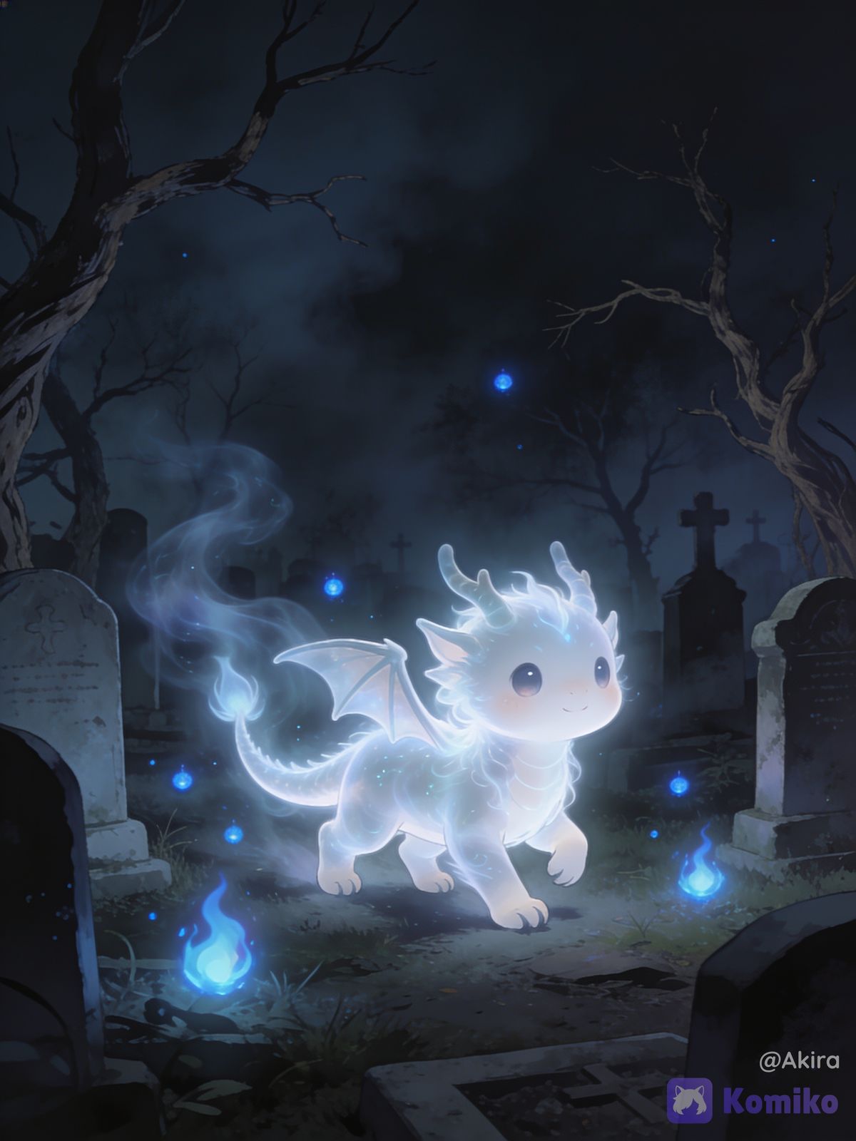 Cute Dragon 👻 (Ghost)