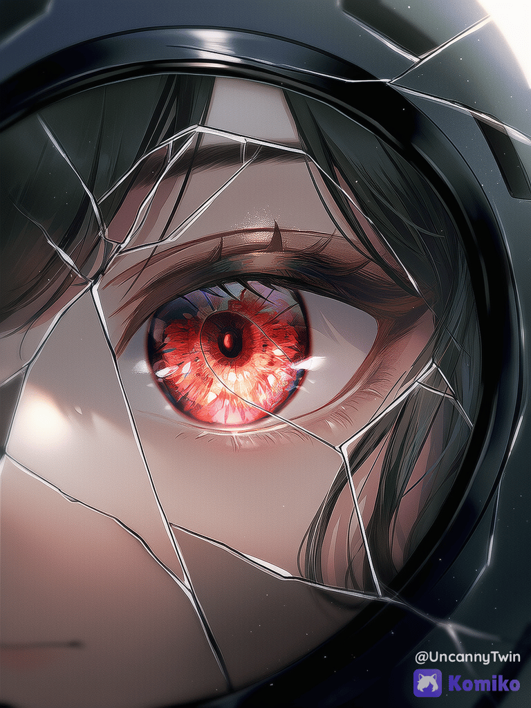 Broken mirror