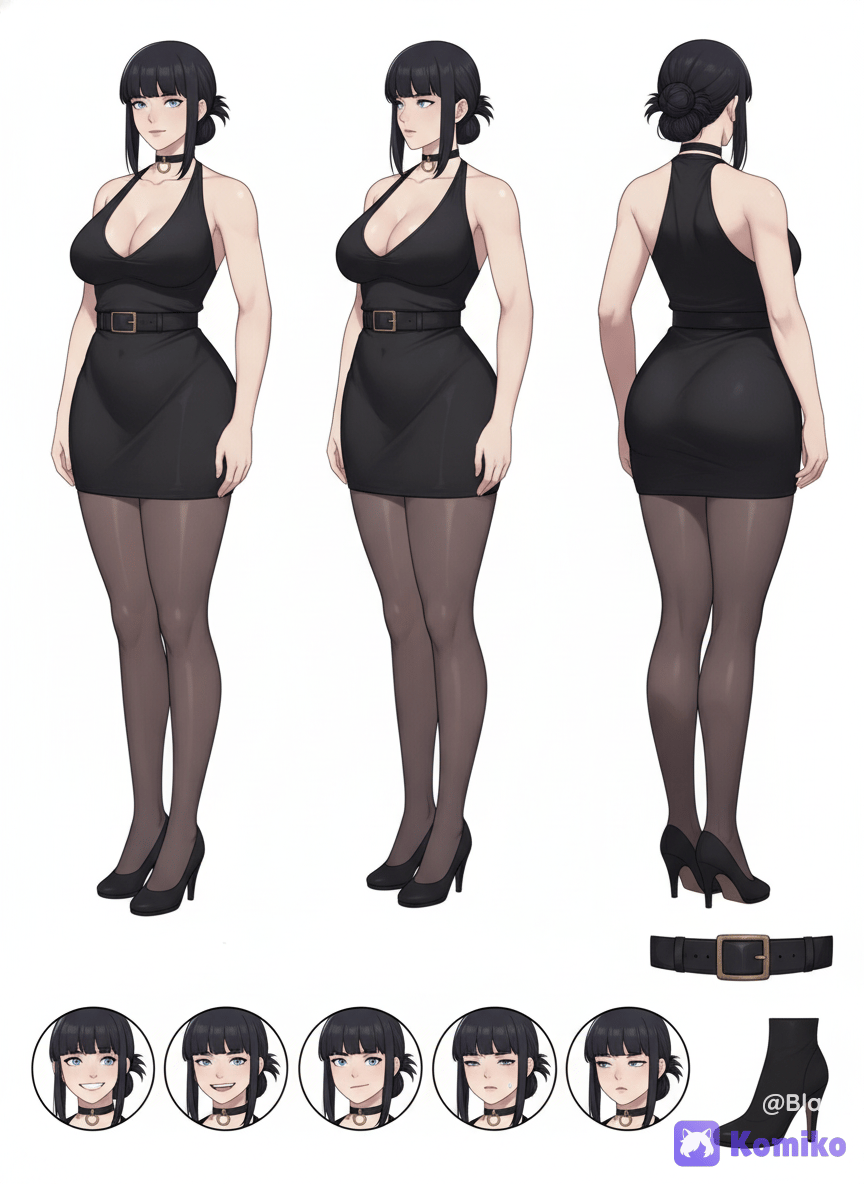 Black Dress Turnaround Cutie ✨