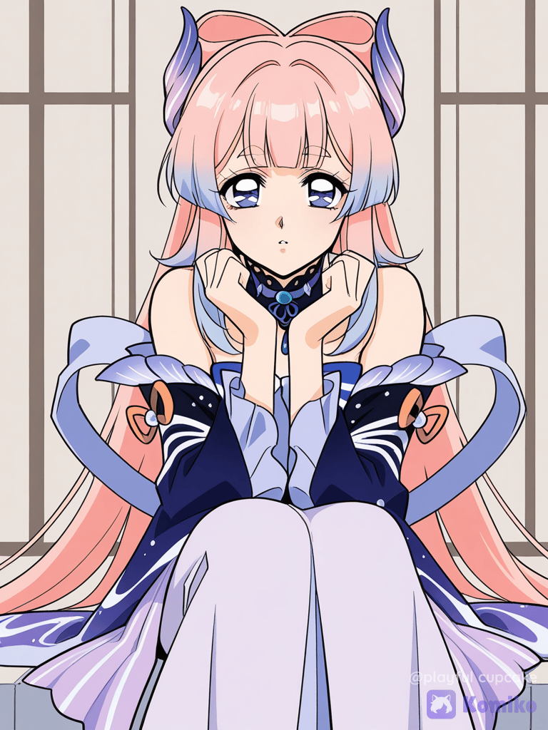 Ретро Кокоми ня~ 💖 (＾◡＾)