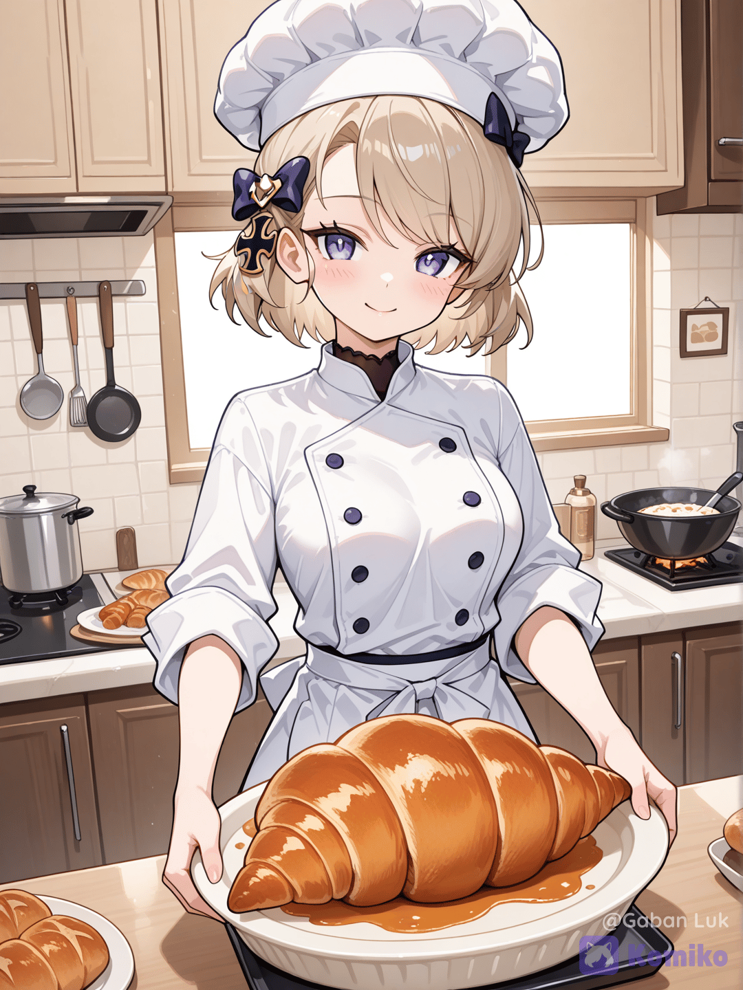 Z23 como cocinera.