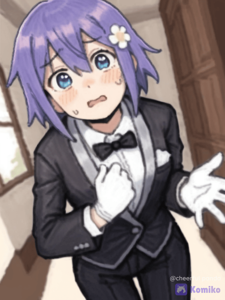 Tuxedo anime girl