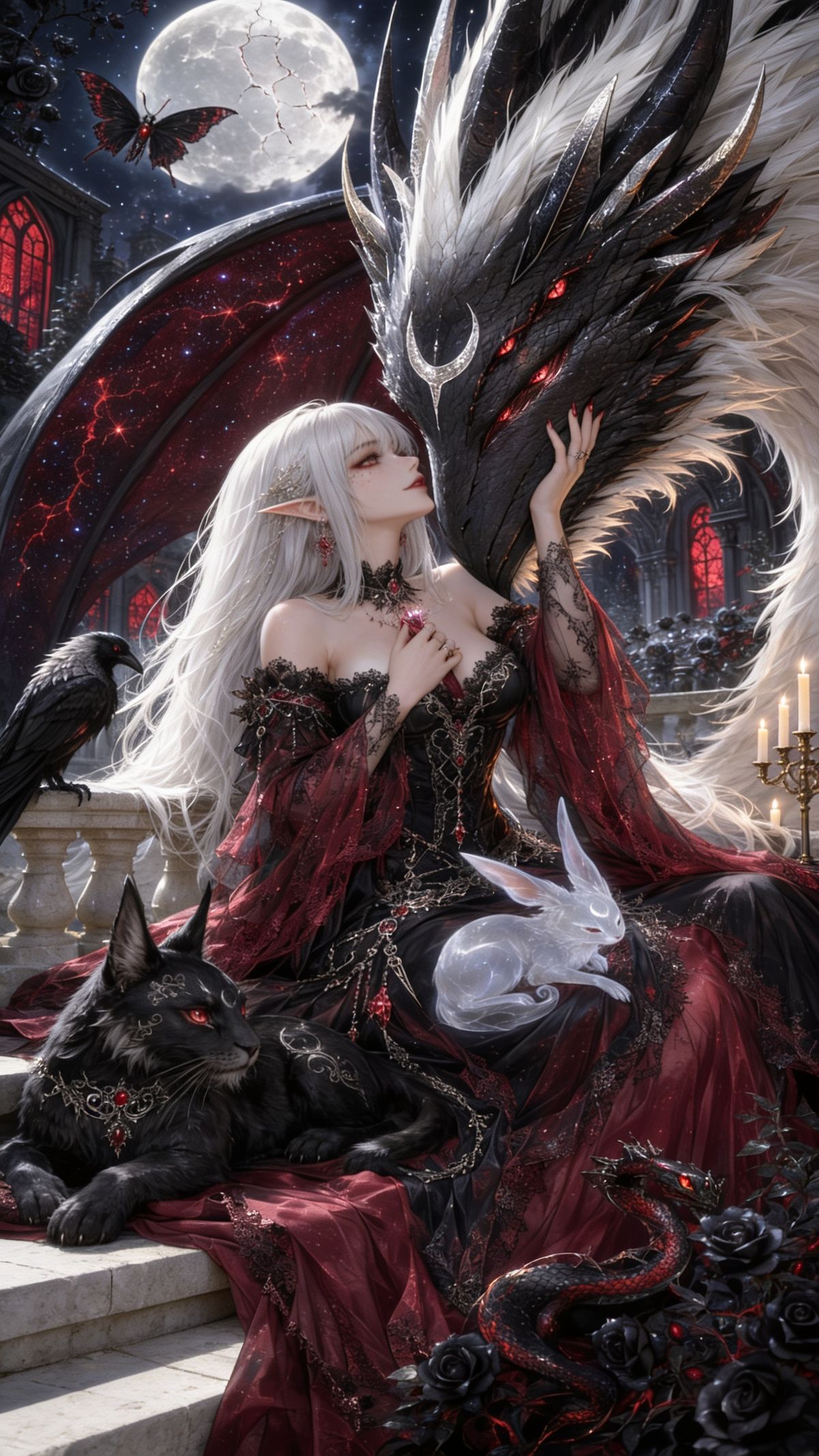 Vi and her nightly companions