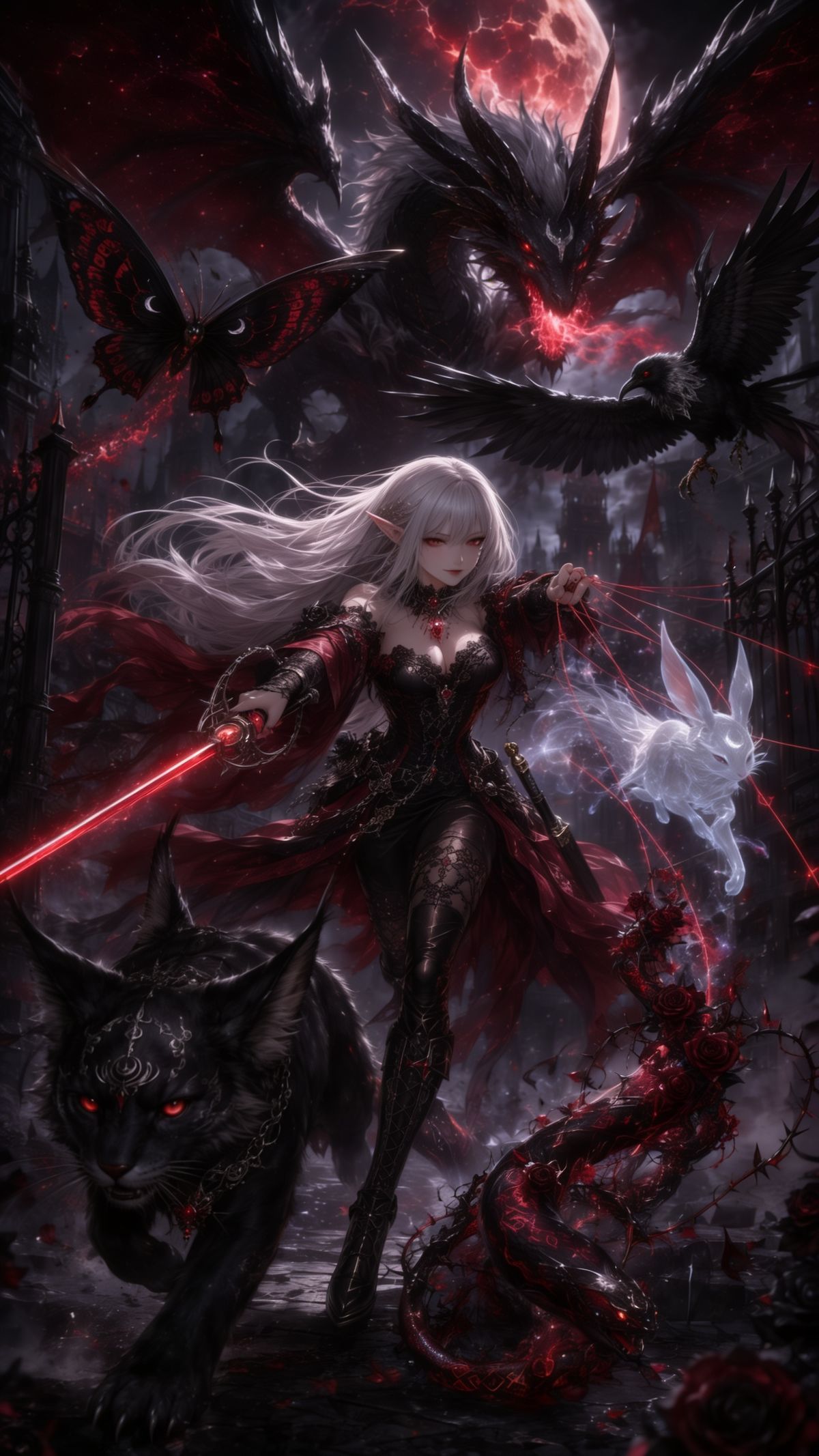 Vi and her nightly companions