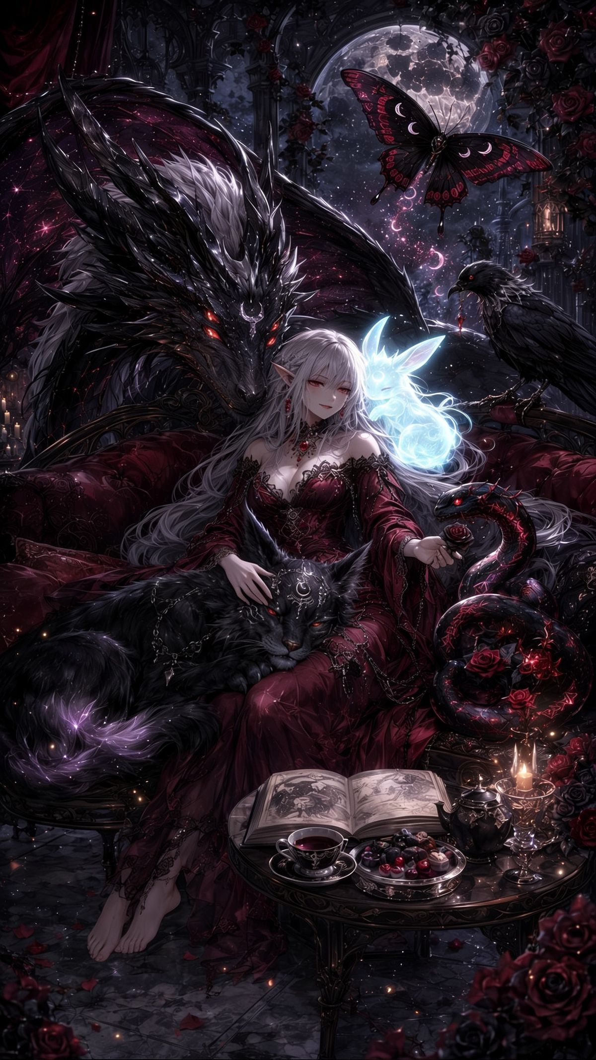 Vi and her nightly companions