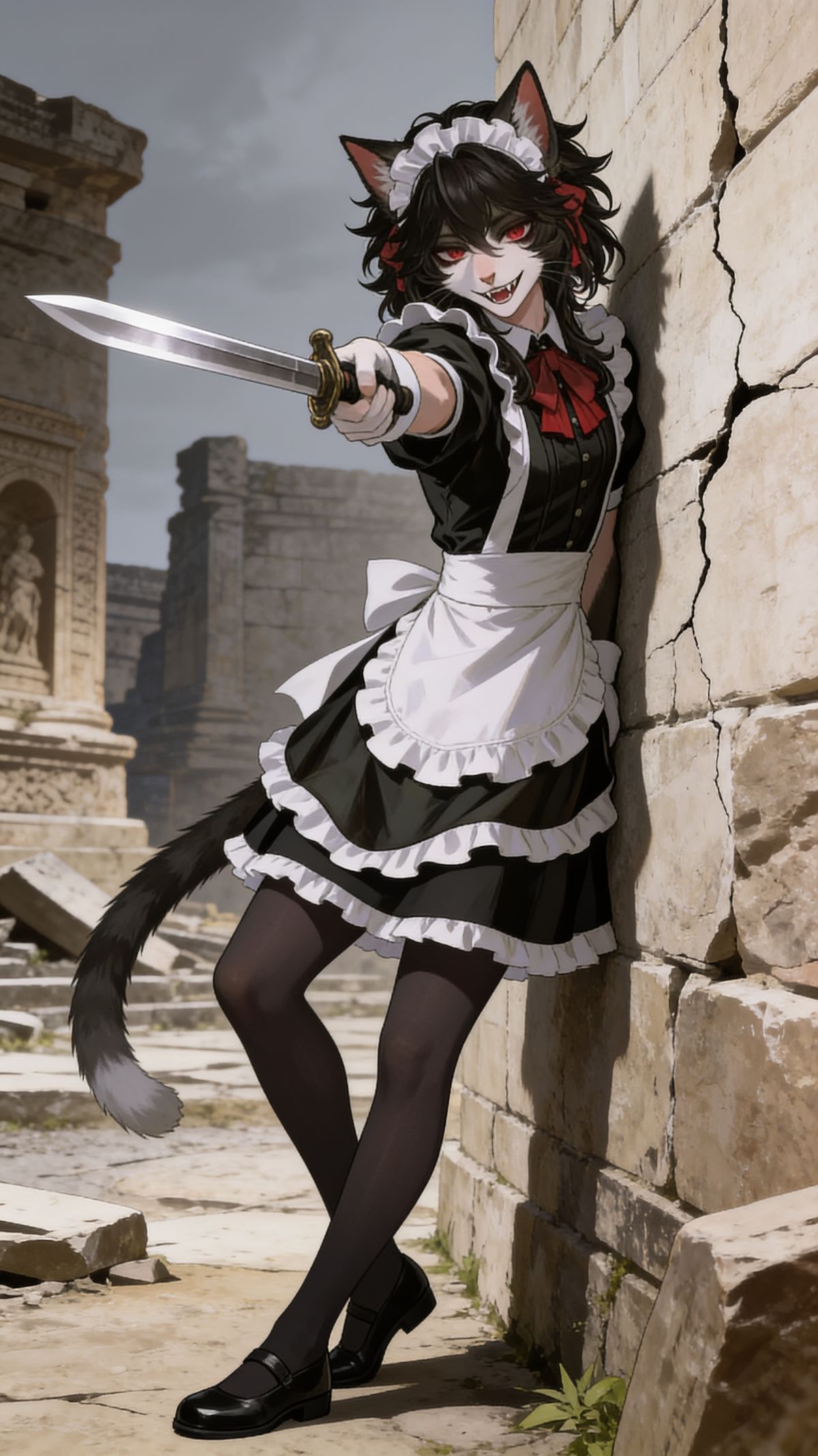 Rhodes the maid Swordman 🐱⚔️