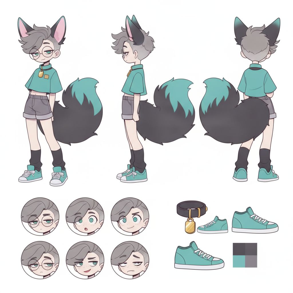Fox Boy Turnaround 🦊💚