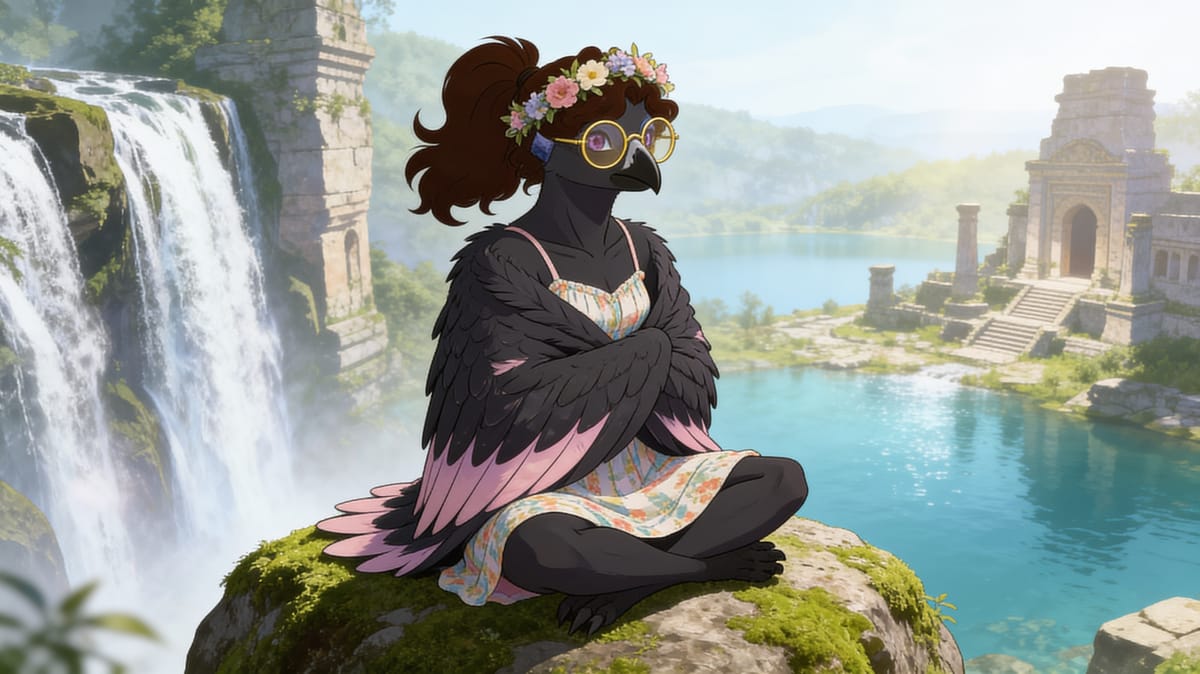 Kyri's Peaceful Waterfall Spot