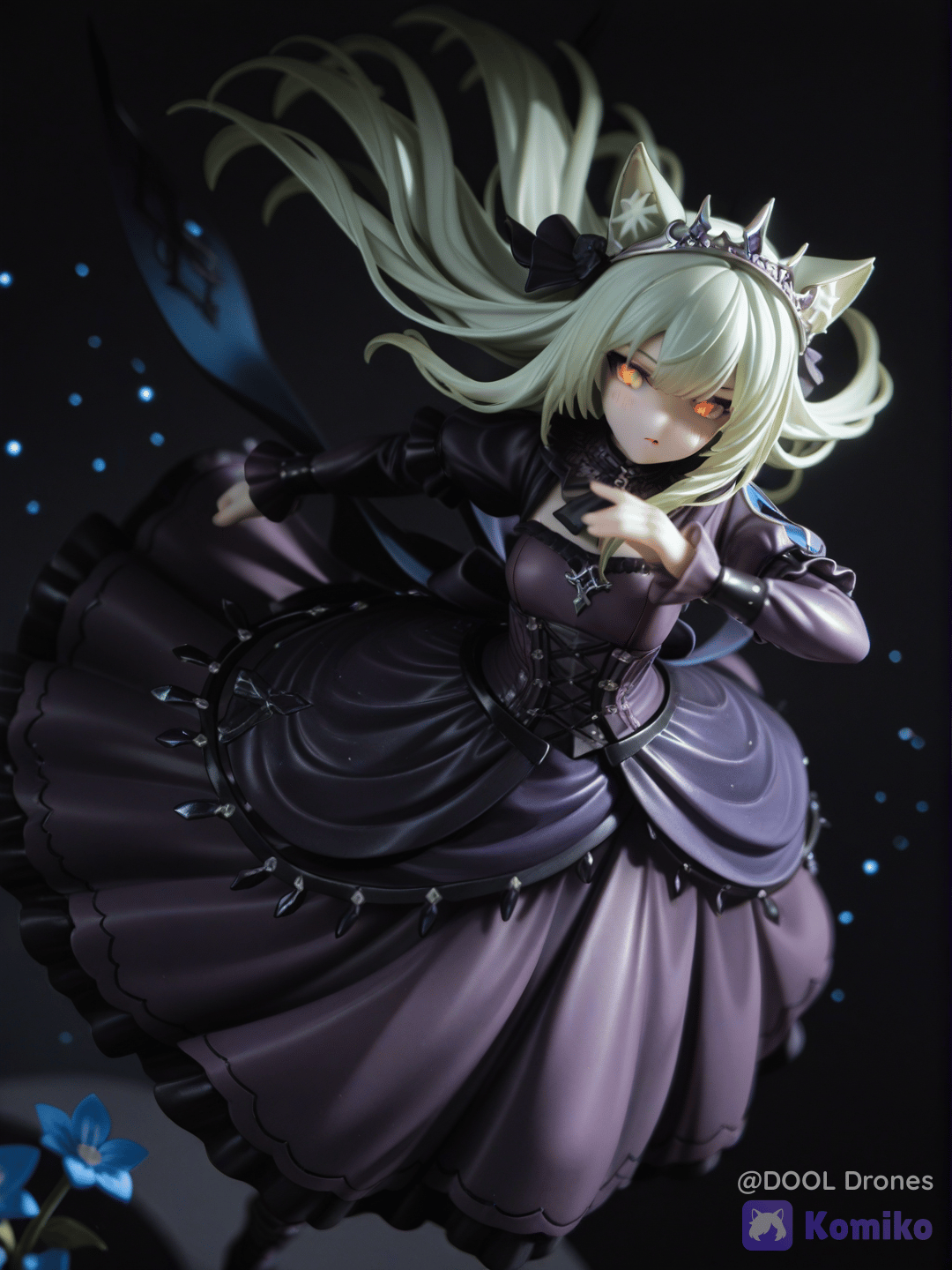 figurin catya des fleur