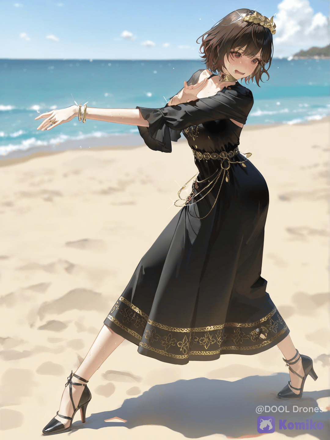 chara qui dance dee la salsa