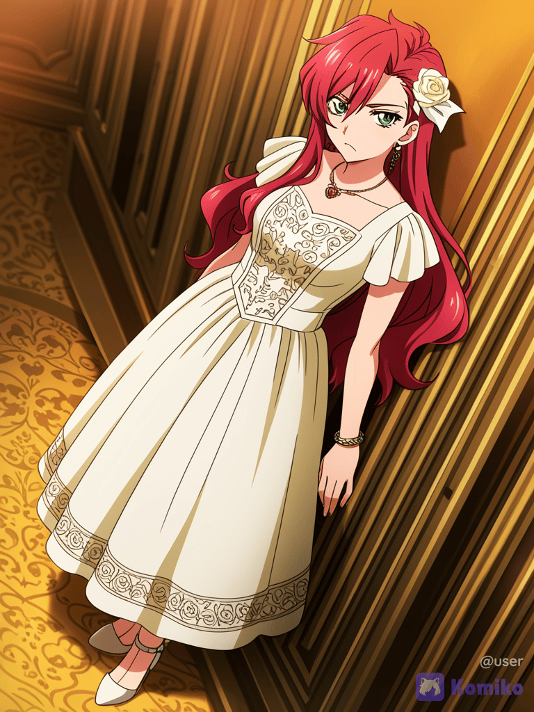 Girl in ballgown