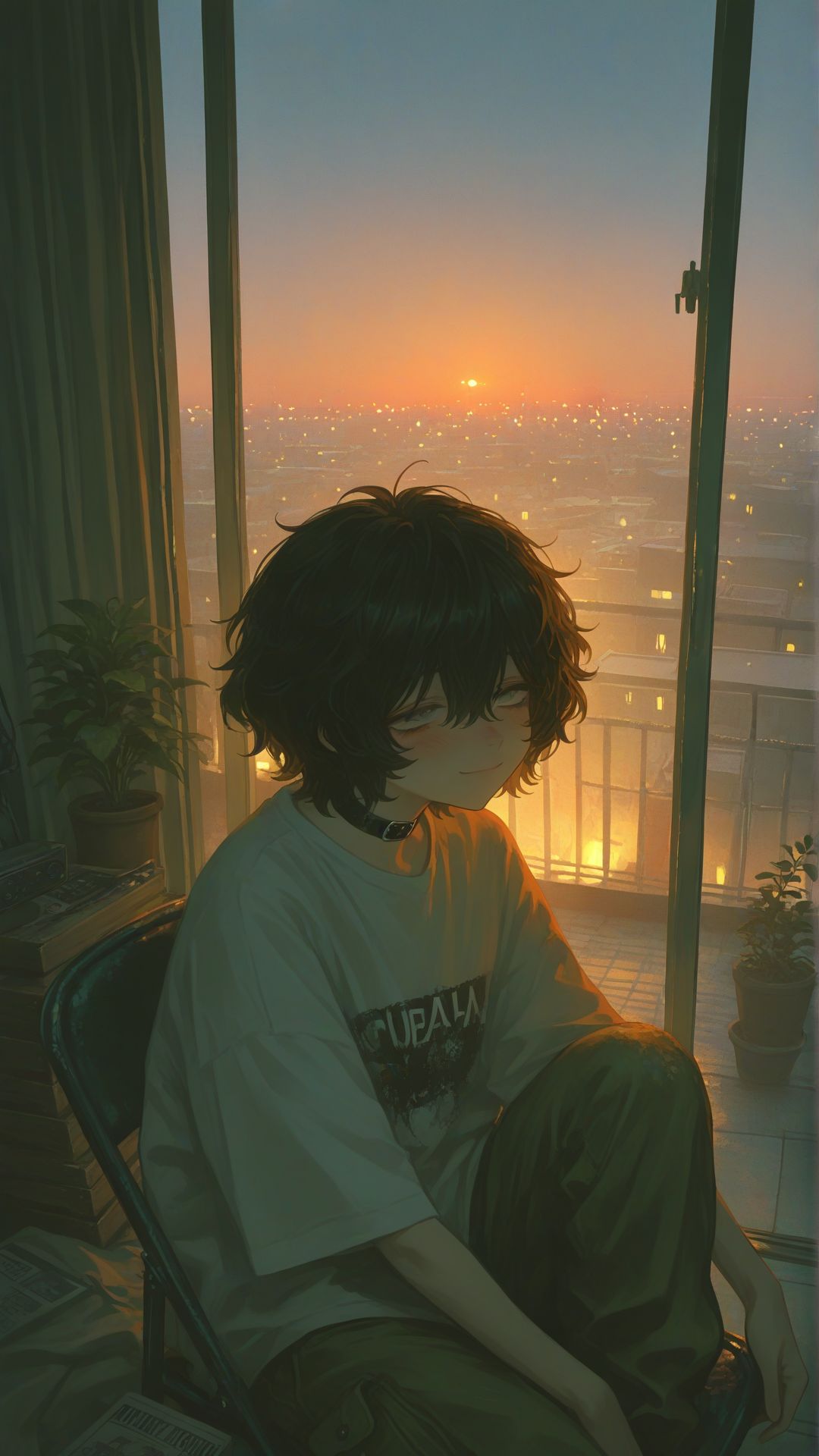 Everyone needs a special place to chill alone💚🖤