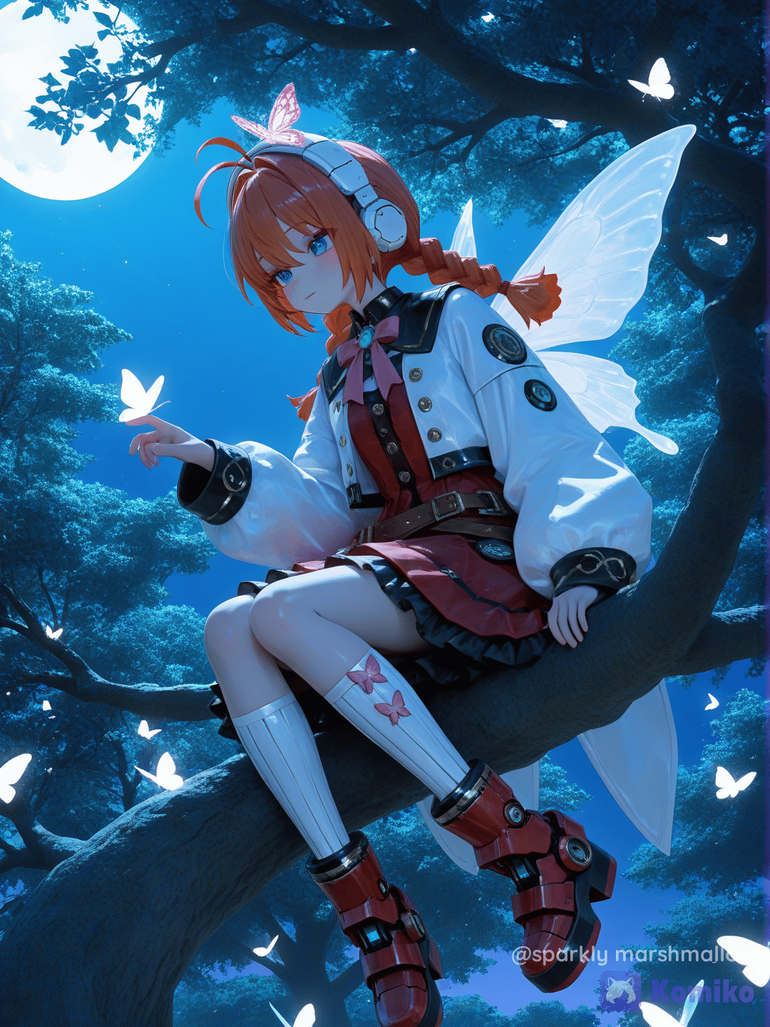 Vita plying butterfly