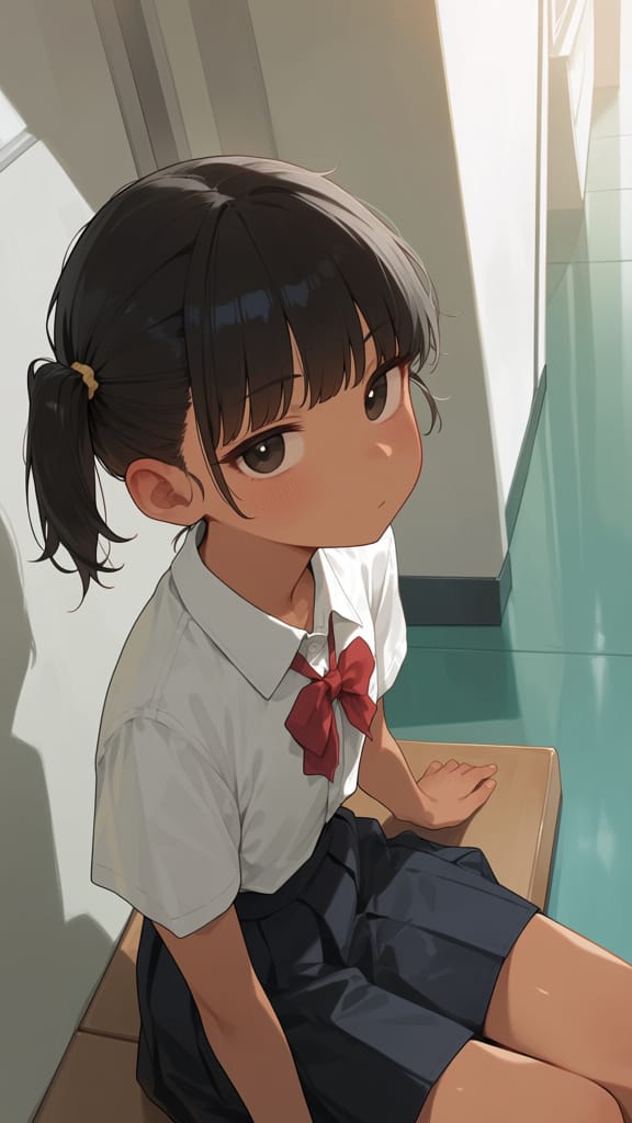 いつも廊下にいる謎の下級生