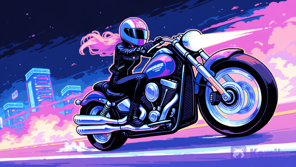 Virée en Moto