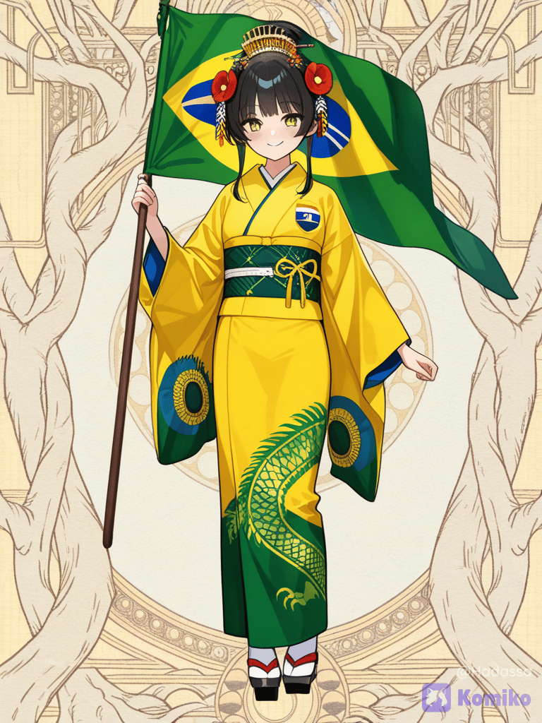 A brazilian girl anime