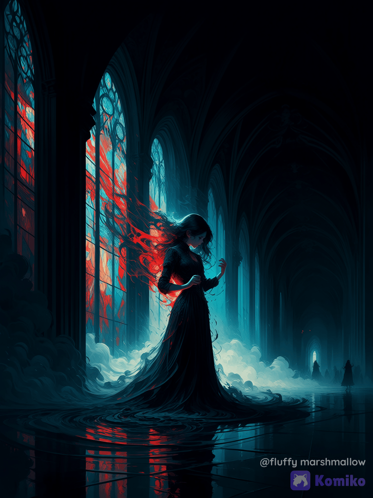 ghost in hall