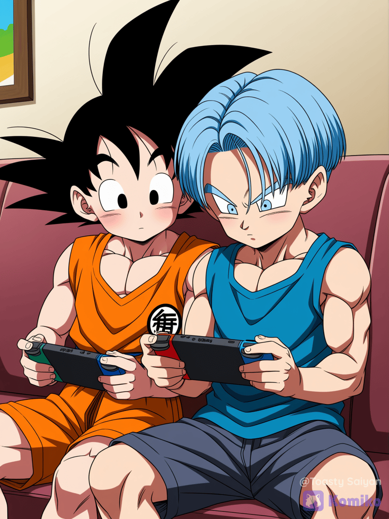 Goten, no one likes a screen-looker